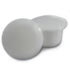 Foxmix - Tapa Furo Ct 10 Peças, 10mm, Branco
