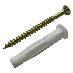 Foxmix - Bucha M.U.Nylon com Parafuso Cab Chata Ct 04 Peças 6mm