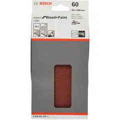 Bosch - Folha de Lixa C430 Expert 93x186mm G60 Pacote com 10 unidades