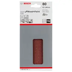 Bosch - Folha de Lixa C430 Expert 93x186mm G80 Pacote com 10 unidades