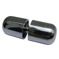 Foxmix - Puxador Para Box Abs Cromado Ct 01 Peça