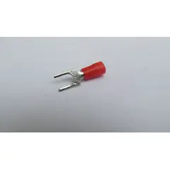 Halux - Terminal Forquilha Vermelho Para Fio/Cabo 0,5-1,5Mm2 Com 50 Peças