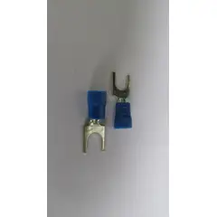 Halux - Terminal Forquilha Azul com 50 Peças