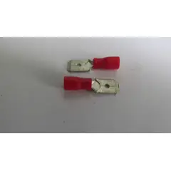 Halux - Terminal Fêmea Vermelho Para Fio/Cabo 1,5-2,5Mm2 Com 5 Peças