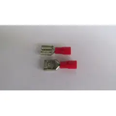 Halux - Terminal Macho Vermelho Para Fio/Cabo 1,5-2,5Mm2 Com 5 Peças