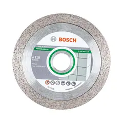 Bosch - Disco diamantado liso Best for Porcelanato 110 x 20 x 1,6 x 10 mm 01 unidade