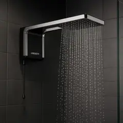 Lorenzetti - Chuveiro Acqua Storm Ultra 220V 6800W Black e Cromado
