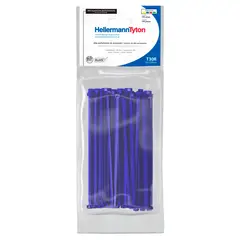 Hellermann - Abraçadeira Nylon T30R Azul 3,6X150mm Embalagem Com 100 Unidades