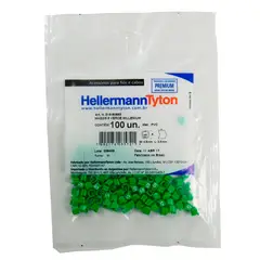 Hellermann - Identificação Para Cabos De 0,5 A 6,00 mm Verde Número 5 Embalagem Com 100 Unidades