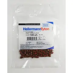 Hellermann - Identificação Cabos De 0,5 A 6,00 mm marrom Número 1 Embalagem Com 100 Unidades