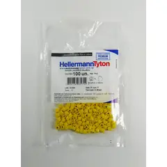 Hellermann - Identificação Cabos De 0,5 A 6,00 mm Amarelo Número 4 Embalagem Com 100 Unidades