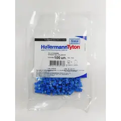 Hellermann - Identificação Cabos De 0,5 A 6,00 mm Azul Número 6 Embalagem Com 100 Unidades