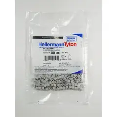 Hellermann - Identificação Cabos De 0,5 A 6,00 mm Cinza Número 8 Embalagem Com 100 Unidades