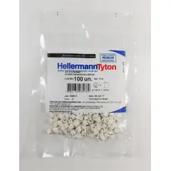Hellermann - Identificação Cabos De 0,5 A 6,00 mm Branco Número 9 Embalagem Com 100 Unidades