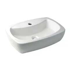 Incepa Louças - Cuba de Apoio Retangular Thema 50x36cm Branca