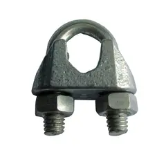 Foxmix - Clips para Cabo De Aco 3/8 Ct 2 Peças