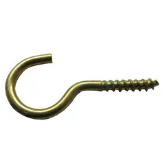 Foxmix - Gancho Bicromatizado P/Madeira Ct 03Pcs 17x60