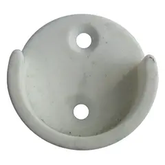 Foxmix - Suporte Cabeça Meia Cana sem Espiga 2 Peças Branco
