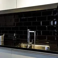Eliane - Revestimento Metro Black 10x20cm Caixa 1,00m²