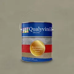 Qualyvinil - Efeito Cimento Queimado 5kg Prata