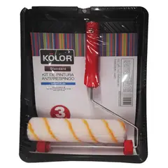 Kolor - Kit para Pintura Antirespingos Esmalte Acrílica e Látex 3 Peças