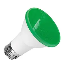 Luminatti - Lâmpada LED PAR20 Luz Verde 6W IP65 Bivolt