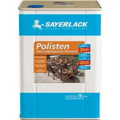 Sayerlack - Verniz Stain Polisten 18L Natural