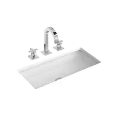 Deca Duratex - Cuba de Embutir Retangular L1071 Branca 59x30cm Deca