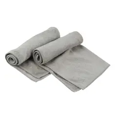 Kleine Wolke - Kit de 2 Panos em Microfibra 35x35cm Cinza