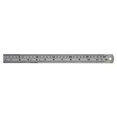 undefined - Régua de Aço Inox 12 Polegadas