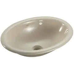 Icasa - Cuba de Sobrepor Oval IL66 Areia