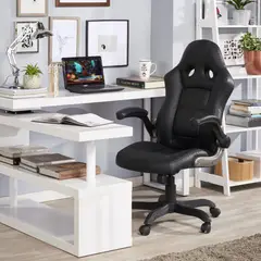 Just Home Collection - Cadeira Gamer Senna Preta