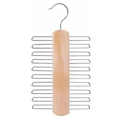 Just Home Collection - Cabide para Gravata Madeira Natural