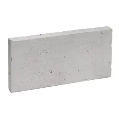 Cerâmica Martins - Plaqueta Refratária 2,5x11,4x23cm Branco Gelo