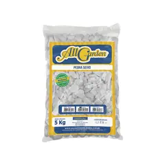 All Garden - Pedras Seixo para Decoração tipo 03 saco 5Kg