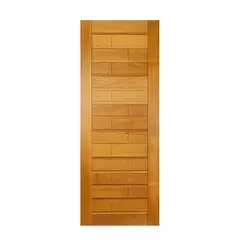 Mapaf - Folha de Porta Madeira Macica Tauari Natural 210x100x3,5cm Roma