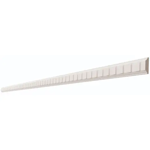 Gart - Rodameio Boiserie Moldurado Liso 5x1,3cm Barra 200cm Poliestireno Para Pintura S5
