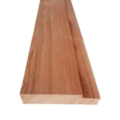 Mann Madeira - Batente Fixo de Madeira Eucalipto Natural 220x14x3cm Mann Madeiras
