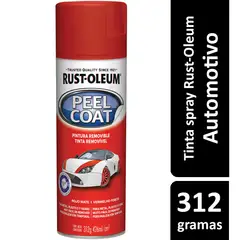 Rust-Oleum - Tinta Spray Fosco Automotivo Rodas e Calotas 312ml Vermelho