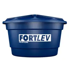Fortlev - Caixa De Água 750L Polietileno Tampa Encaixe Azul