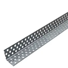 Barbieri - Cantoneira Metálica de Aço Perfurado 2,3x2,3x300cm Cinza