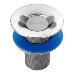 Blukit - Válvula Escoamento Plastico Para Lavatório 7/8"