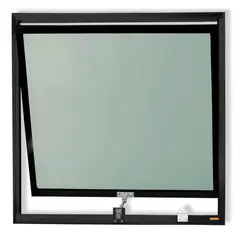 Brimak - Janela Maxim-ar Alumínio Preto 60x80x3cm Plus