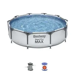 Bestway - Piscina Estrutural Redonda 4.678L com Filtro 127V