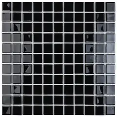 Art Glass - Pastilha ART623M Barcelona 30x30cm Vidro Preto