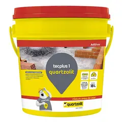 Quartzolit - Aditivo Impermeabilizante Tecplus 1 Balde 18L Cinza