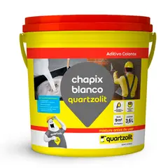 Quartzolit - Adesivo para Chapiscos e Argamassas Chapix 3,6L