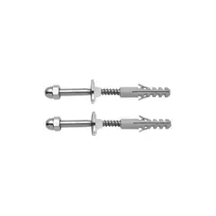 Blukit - Conjunto Com 2 Parafusos Para Bacia Com Bucha 10mm
