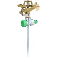 Ergo - Aspersor Bronze 28x12x6,5cm com Espeto Metal Bronze