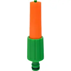Karson - Esguicho de Plástico Jato Ajustável 13x3,3cm Laranja e Verde